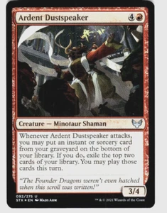 MTG Strixhaven: School of Mages Ardent Dustspeaker Foil 092/275 - Picture 1 of 1