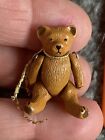 Hantel Pewter Jointed Miniature Enameled Teddy Bear Figurine 1 Tagged