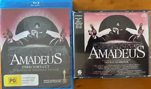 AMADEUS BLU-RAY region B BRAND NEW & SEALED + DOUBLE CD SOUNDTRACK VG - Picture 1 of 1