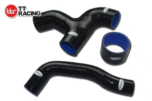 For Subaru Impreza GC8 GDB STi Silicone Turbo Hose Kit Y-pipe 1996' -2006' Blk - Picture 1 of 7