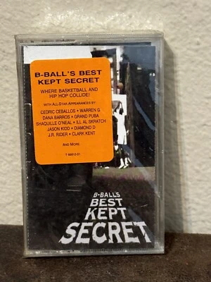Rare! B-Ball's Best Kept Secret Cassette Music Tape 1994 Hype StickerSEALED SHAQ - Image 1 of 4