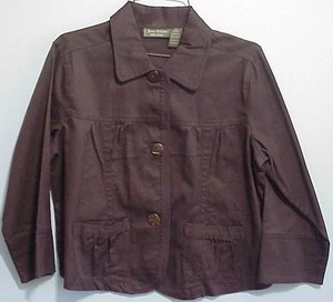 JANE ASHLEY SHORT JACKET WOMENS SMALL - Picture 1 of 4