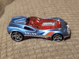 Hot Wheels Cul8r Race Car Blue Silver, Red 2003 Racing Stripes CUL8R VGUC C120A - Picture 1 of 3