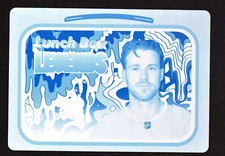 2022-23 Series 2 Lunch Box Legends Printing Plate Cyan #LB-10 Elias Lindholm 1/1