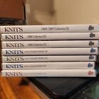 Lot of 7 Interweave Knits Collection CD DVD's 1996-2003 Excellent Condition