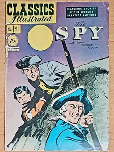 Classics Illustrated 51 1st Ed the Spy G+ - Imagen 1 de 3