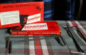 2(Two) Sets Metal Supports * Steel Desk Tray by Streamliner No. S.D.T.12. - Picture 1 of 2