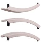 Oyster Interior Door Pull Handle Leather Set Trim For BMW X5 X6 E70 E71 E72 LHD