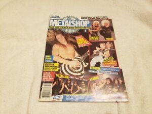 Metal Shop Magazine July 89', Metal Edge, Blast, Hit Parader, Circus