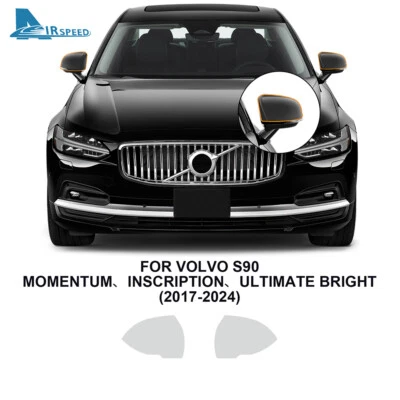Película de protección de pintura precortada para espejo retrovisor para Volvo S90 Inscription 2017-2024 Foto 1 de 4