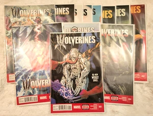 WOLVERINES #1-12 RUN - NICK BRADSHAW ART & COVERS - MARVEL COMICS/2015 - Picture 1 of 24
