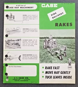 Case Models 170 e 170L brochure vendita rivenditore rastrelli consegna laterale - 1953 - Foto 1 di 4