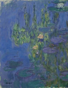 CLAUDE MONET Art Painting Poster or Canvas Print "Nymphéas" - Picture 1 of 1