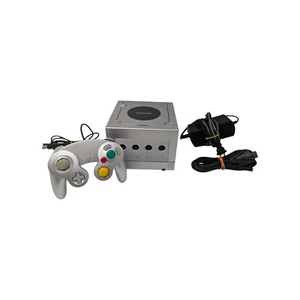 Consola de sistema Nintendo Gamecube GC LEER PLATINO/PLATEADO ¡probada! Envío gratis - Imagen 1 de 10