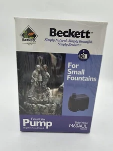 Beckett Baby Versa Small Fountain Pump 60 Gallons per hour M60AUL 7061010 SEALED - Picture 1 of 5