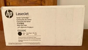 New HP LaserJet CF320XC Black Print Cartridge Sealed Box - Picture 1 of 1