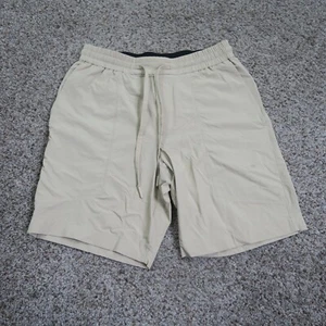 Lululemon Shorts Mens Small Beige Bowline Stretch Ripstop Drawstring 8" Inseam - Picture 1 of 10