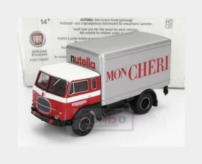1:87 BREKINA PLAST Fiat 642 Truck Cassonato Ferrero 1962 Red Silver BRE58607 - Immagine 1 di 2