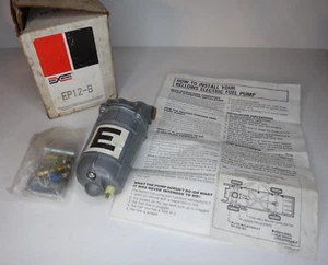 80s NOS Borg Warner Marine Grade Electric Fuel Pump EP12-B USA Made Walbro FRA-1 - Picture 1 of 14
