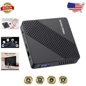 Mini Desktop Computer with HDMI, VGA & 3 USB Ports - Compact, Lightweight Design - Picture 1 of 8