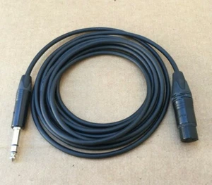 25-90'FT Mogami 2534 Cable Neutrik XLR FeMale 1/4 Stereo Audio sound Microphone - Picture 1 of 4