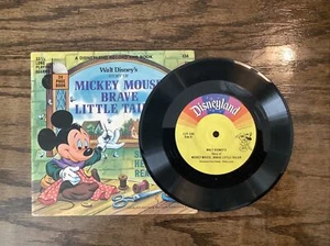 Mickey Mouse Brave Little Tailor Record and Book - Bild 1 von 5