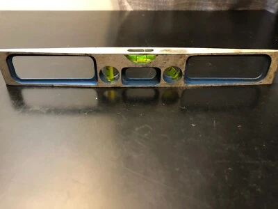 Vintage 3 Vial Pocket Torpedo Oxwall 9 Inch Level! - Image 1 of 4