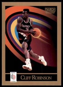 1990-91 SkyBox Cliff Robinson Rookie Portland Trail Blazers #239 - Picture 1 of 2