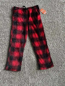 Wonder Nation Boys Plush Fleece Pajama Pants Size 10/12 HUSKY—NEW WITH TAGS - Picture 1 of 6