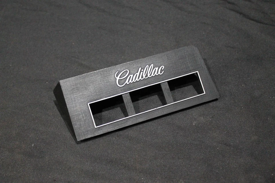 71 72 73 Cadillac Deville Fleetwood Eldorado Dash Switchplate Triple Switch - Image 1 of 1