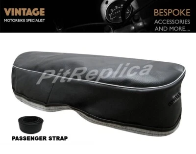 HONDA TOURING CD175 K0 CA175 K0 *SILVER PIPING* SEAT COVER [HCRAO] - Image 1 of 4