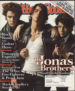 Rolling Stone August 7 2008 The Jonas Brothers w/ML VG 032216DBE - Picture 1 of 1