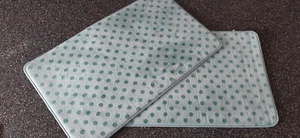 BADIZIO Softdry - 2 Stück, Badematten in Türkis mit Punkten, 60 x 100 cm (NEU!) - Bild 1 von 6