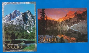 set of  2 posted postcards, Idaho, USA - Picture 1 of 2