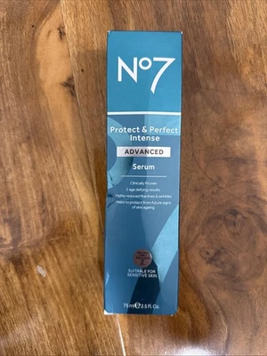 No7 Protect & Perfect Intense Advanced Serum 75ml (Brand New) - Image 1 of 4