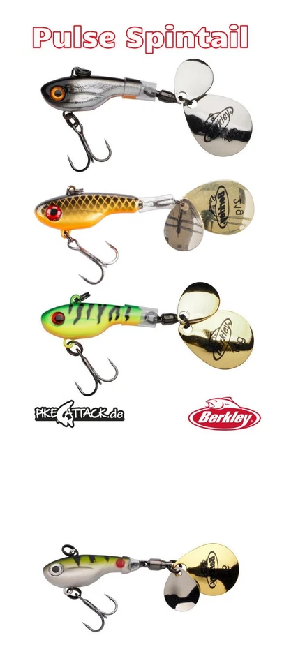 Berkley Pulse Spintail 9 g. Spinner Farbauswahl Barsch - Bild 1 von 1