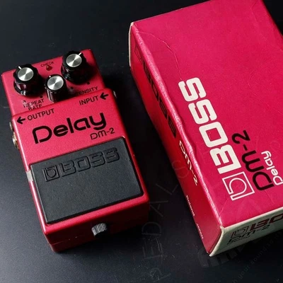 Boss DM-2 Delay (Black Label) 1981 - 1984 - Pink - Image 1 of 4