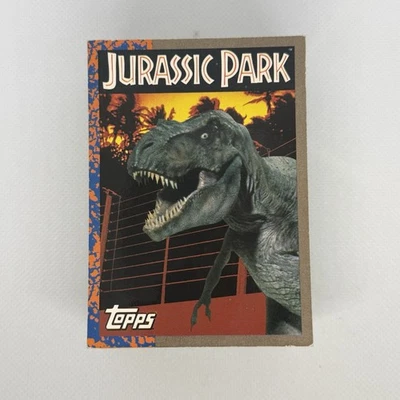 JUEGO TOPPS JURASSIC PARK 1993 DELUXE GOLD Series 88 cartas Foto 1 de 4