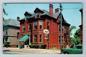 Portland ME-Maine, Roma Café, Congress Street, publicidad, postal vintage - Imagen 1 de 2