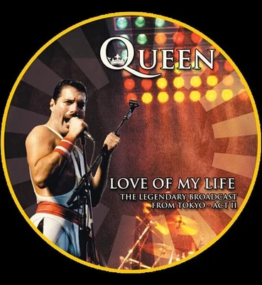 Queen Love Of My Life live Tokyo Act II: hand No 500 picture disc vinyl - Image 1 of 3