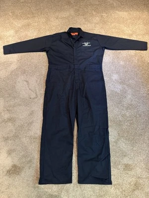 LOCKHEED MARTIN F-35 Mechanic Coveralls Mens Blue Size 48 - Image 1 of 4