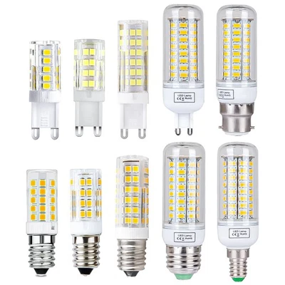 E14 E27 G9 B22 LED Bulb 7W 8W 15W 20W 25W Corn light bulbs Replace Halogen lamp - Image 1 of 4