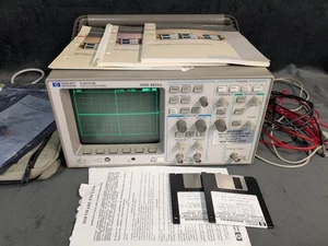 Hewlett Packard 54600B Oscilloscope 100 MHz with Manuals and Disks *Working!* - Picture 1 of 24