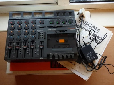 CLASSIC 80's PRO AUDIO TASCAM PORTA ONE MINISTUDIO VGC GWO WITH PSU BOX & MANUAL - Image 1 of 4