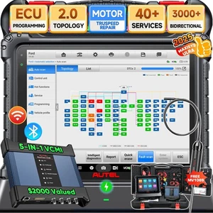 Autel MaxiSys Ultra VCMI Programming Topology 2.0 Upgraded MS919 MS909 Elite II - Picture 1 of 18