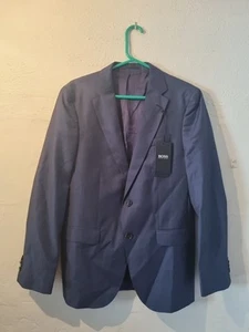 Hugo Boss Novan6/Een2 Suit Jacket Blazer Navy 48R, New - Picture 1 of 4
