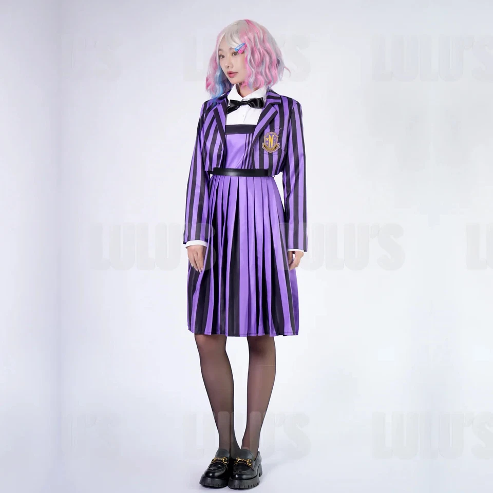 Wednesday Enid Sinclair School Uniform Costume - Image 1 of 4