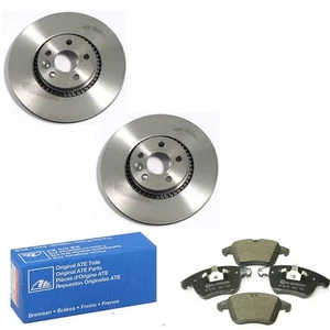 LAND ROVER FRONT BRAKE DISC ROTOR PADS SET LR2 LR027107 LR134692 ATE OE - Picture 1 of 1