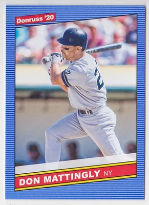 2020 Donruss #216 Don Mattingly New York Yankees - Image 1 of 2