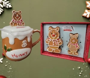 Winnie Puuh Lebkuchen Salz & Pfefferstreuer & Becher Set - Disney - VIRAL - Bild 1 von 8